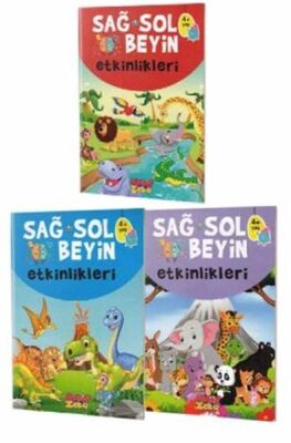 Sağ ve Sol Beyin Etkinlikleri Seti (4+Yaş) - 1