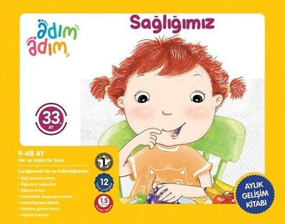 Sağlığımız - 33. Ay Gelişim Kitabı - Adım Adım Bebek Eğitimi