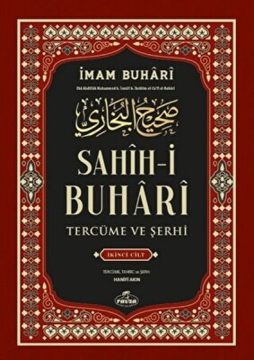 Sahih-i Buhari Tercüme Ve Şerhi 2. Cilt - Ravza Yayınları