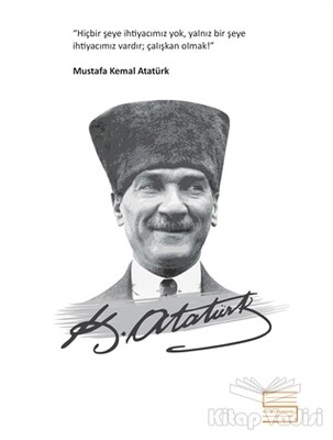 Salon Mustafa Kemal Atatürk - Ciltli Defter - Salon Yayınları