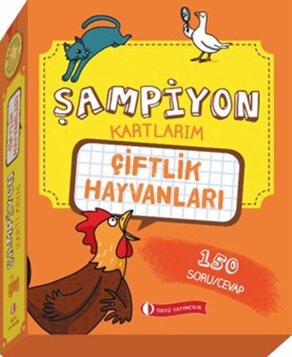 Şampiyon Kartlarım - Çiftlik Hayvanları - Odtü Yayınları