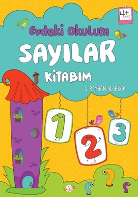 Sayılar Kitabım - Evdeki Okulum - Kukla Yayınları