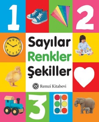 Sayılar, Renkler, Şekiller - Remzi Kitabevi