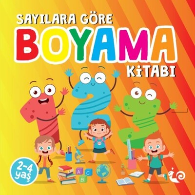 Sayılara Göre Boyama Kitabı - Çikolata Yayınevi