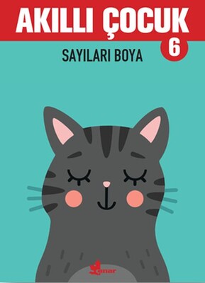 Sayıları Boya - Akıllı Çocuk 6 - Çınar Yayınları