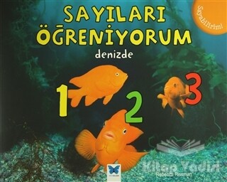 Sayıları Öğreniyorum - Denizde - Mavi Kelebek Yayınları