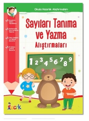 Sayıları Tanıma ve Yazma Alıştırmaları - Bıcırık Yayıncılık