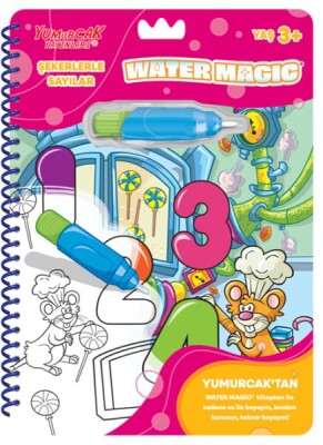 Şekerlerle Sayılar - Yeni Water Magic - Yumurcak Yayınları
