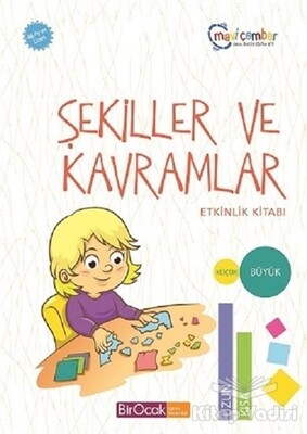 Şekiller ve Kavramlar Etkinlik Kitabı (48 Ay ve Üzeri) - Mavi Çember Okul Öncesi Eğitim - Bir Ocak Yayınları