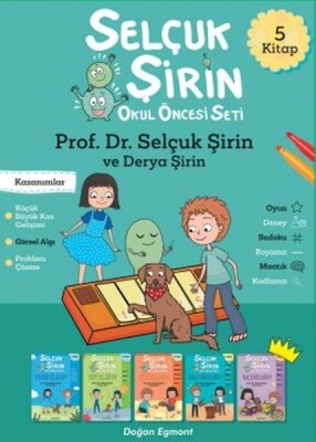 Selçuk Şirin Okul Öncesi Kutulu Set (5 Kitap Takım) - Doğan Egmont