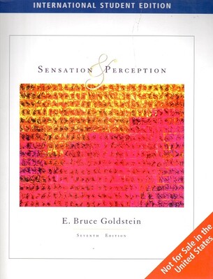 Sensation and Perception (Available Titles CengageNOW) - Wadsworth Publishing