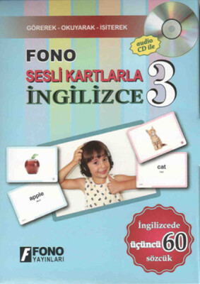 Sesli Kartlarla İngilizce 3 Cd li - Fono Yayınları