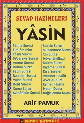 Sevap Hazineleri Yasin - Pamuk Yayıncılık