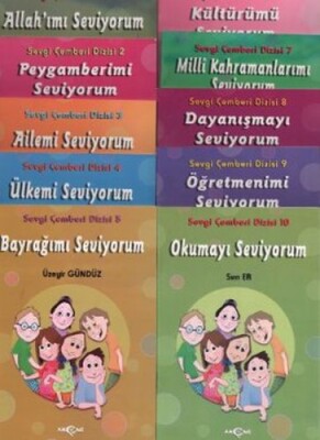 Sevgi Çemberi Dizisi (10 Kitap) - Akçağ Yayınları