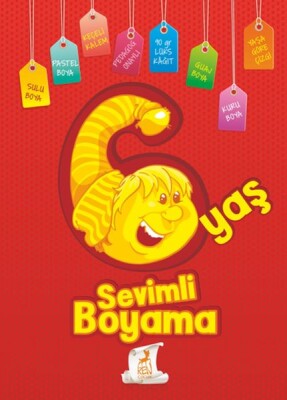 Sevimli Boyama 6 Yaş - Ren Kitap