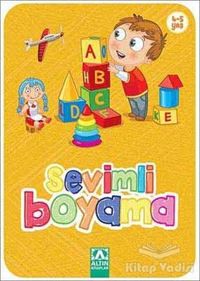 Sevimli Boyama (Sarı) - 1