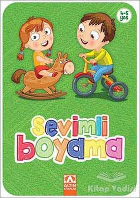 Sevimli Boyama (Yeşil) - 1