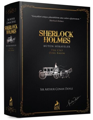 Sherlock Holmes Bütün Hikayeler Tek Cilt Özel Basım - Bilgeoğuz Yayınları