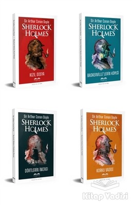 Sherlock Holmes Seti (4 Kitap Takım) - Bilgetoy Yayınları