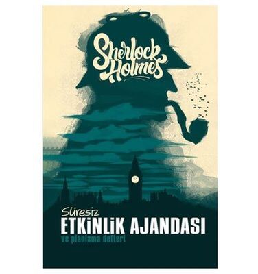 Sherlock Holmes Süresiz Etkinlik Ajandasi ve Planlama Defteri - 1