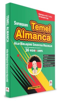 Sıfırdan Temel Almanca ve Aile Birleşimi Sınavına Hazırlık - Delta Kültür Yayınevi