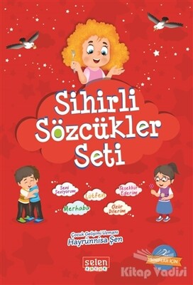 Sihirli Sözcükler Seti (5 Kitap Takım + soru kitapçığı) - Selen Yayınevi