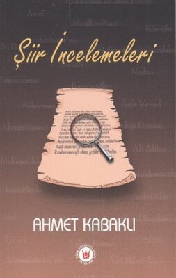 Şiir İncelemeleri - Türk Edebiyatı Vakfı Yayınları