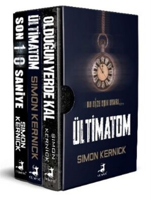 Simon Kernick Seti - Hayatta Kal 3 Kitap Takım - Olimpos Yayınları