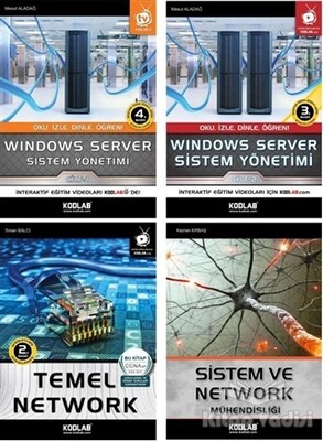 Sistem Yöneticiliği Seti 3 (4 Kitap Takım) - Kodlab Yayın