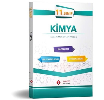 Sonuç 11. Sınıf Kimya Tek Kitap 2019-2020 (Yeni) - Sonuç Yayınları