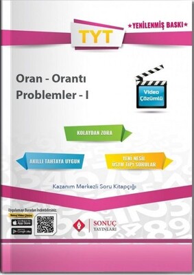 Sonuç 2022 TYT Oran Orantı Problemler 1 - Sonuç Yayınları