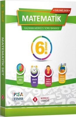 Sonuç 6. Sınıf Matematik Kazanım Merkezi Soru Bankası - Sonuç Yayınları