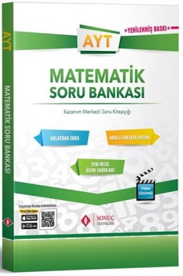 Sonuç AYT Matematik Soru Bankası - Sonuç Yayınları