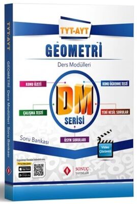 Sonuç TYT AYT Geometri DM Ders Modülleri Soru Bankası - 1