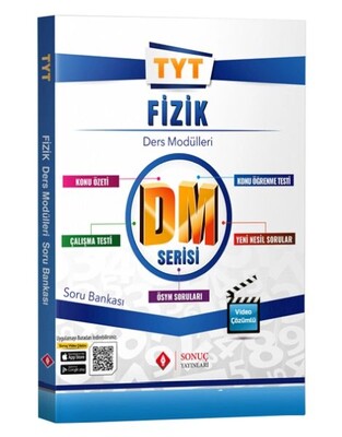 Sonuç TYT Fizik DM Ders Modülleri Soru Bankası - Sonuç Yayınları