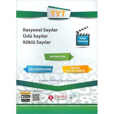 Sonuç TYT Rasyonel Sayılar - Üslü Sayılar - Köklü Sayılar (Yeni) - Sonuç Yayınları