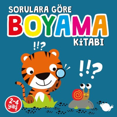 Sorulara Göre Boyama Kitabı - Çikolata Yayınevi