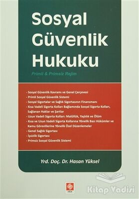 Sosyal Güvenlik Hukuku - 1