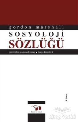 Sosyoloji Sözlüğü - 1