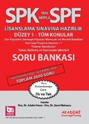 SPK-SPF Tüm Konular Soru Bankası - 1