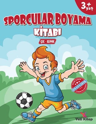 Sporcular Boyama Kitabı - Yeti Kitap