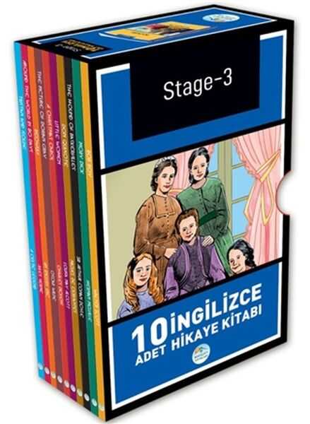 Maviçatı Yayınları - Stage 3 - İngilizce Hikaye Seti 10 Kitap