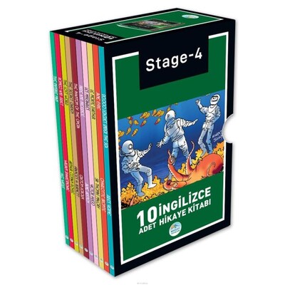 Stage 4 İngilizce Hikaye Seti - 10 Kitap Takım - Maviçatı Yayınları