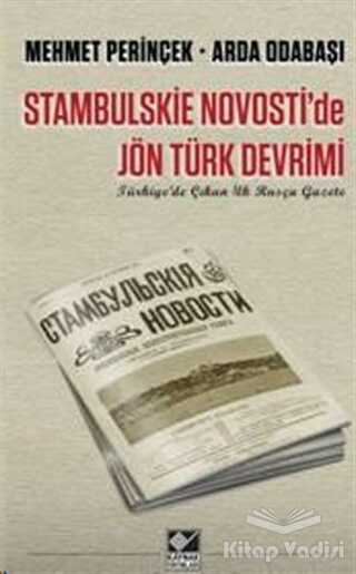 Kaynak (Analiz) Yayınları - Stambulskie Novosti'de Jön Türk Devrimi