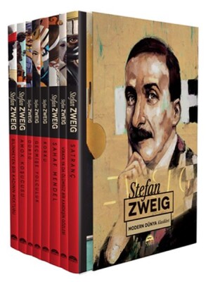 Stefan Zweig Serisi - Modern Dünya Klasikleri /8 Kitaplık Set - Martı Yayınları