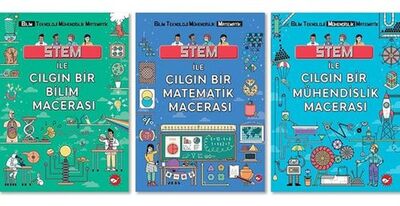 Stem ile Çılgın Maceralar Seti (3 Kitap Takım) - 1