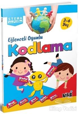 Stema Eğlenceli Oyunlu Kodlama (3-4 Yaş) - Niha Çocuk