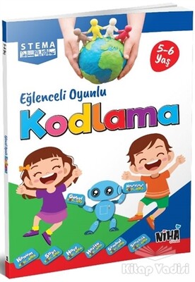 Stema Eğlenceli Oyunlu Kodlama (5-6 Yaş) - Niha Çocuk