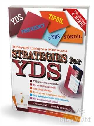Pelikan Yayıncılık - Strategies for YDS Bireysel Çalışma Kılavuzu