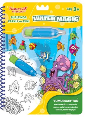 Sualtında Farklı ve Aynı - Yeni Water Magic - Yumurcak Yayınları